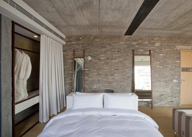 Shanghai accommodations, Restored Chinese hotel, Peng Loh hotel, industrial hotel, Industrial remodel, Neri&Hu Research and Design Office, Shanghai Hotel