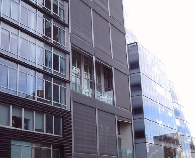 adaptive architecture, building sunscreen, chelsea green condominium, natural daylighting, New York green condo, Shigeru Ban house, Shigeru Ban Metal Shutter houses