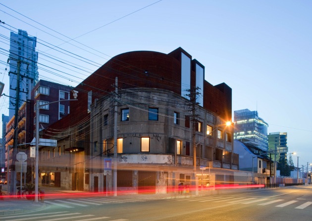 Shanghai accommodations, Restored Chinese hotel, Peng Loh hotel, industrial hotel, Industrial remodel, Neri&Hu Research and Design Office, Shanghai Hotel
