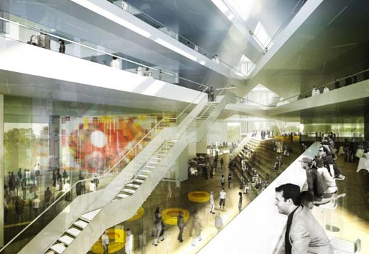 Christensen & Co, Collin Gordon Associates, Denmark, GHB Landscape Architects, Niels Bohr Science Park, Ramboll UK + SE, University of Copenhagen, Vilhelm Lauritzen Architects, green architecture, green design, eco design, sustainable design, eco design, eco architecture