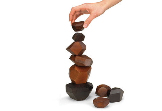 Mamoru Fukui, Daimon Kanno and Yuta Fuki, Pile on Game, Sustainable Wood, Recycled Materials, Wood Cutoffs