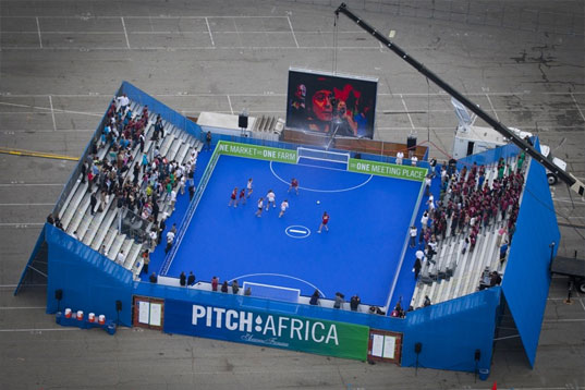pitch: africa, pitch africa, world cup, soccer, Jane Harrison, David Turnbull ,Atopia Research, annenberg foundation, clean water, africa, south africa, soccer, soccer field that can provide clean drinking water, humanitarian design, design for health