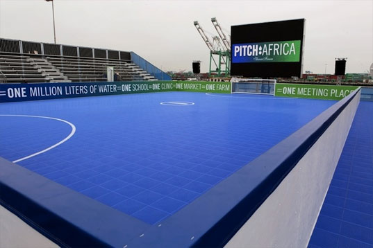 pitch: africa, pitch africa, world cup, soccer, Jane Harrison, David Turnbull ,Atopia Research, annenberg foundation, clean water, africa, south africa, soccer, soccer field that can provide clean drinking water, humanitarian design, design for health