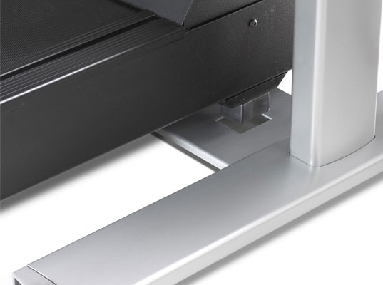 sit to walkstation, stand at desk, desk treadmill, healthy desk, design for health, steelcase, healthy work environment, exercise at work, exercise at your desk, health