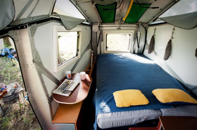 cricket trailer, mini mobile home, tiny house design, eco design, green design, garrett finney