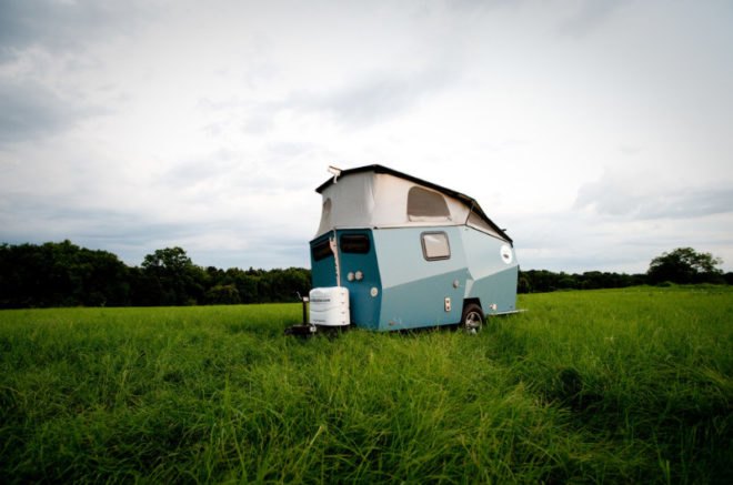 cricket trailer, mini mobile home, tiny house design, eco design, green design, garrett finney