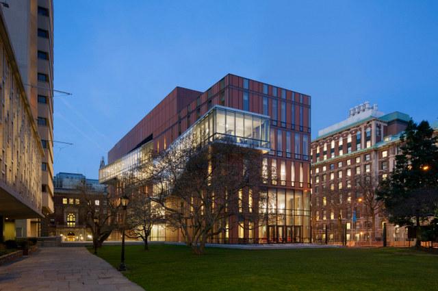 diana center, barnard college, green roof, green architecture, weiss manfredi, nyc