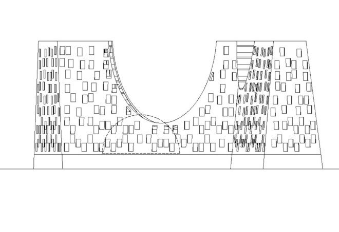 greenside out, urban design, joubert architecture, albania, terraced gardens, green building,