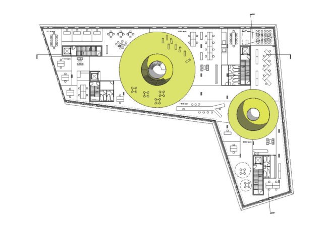 greenside out, urban design, joubert architecture, albania, terraced gardens, green building,