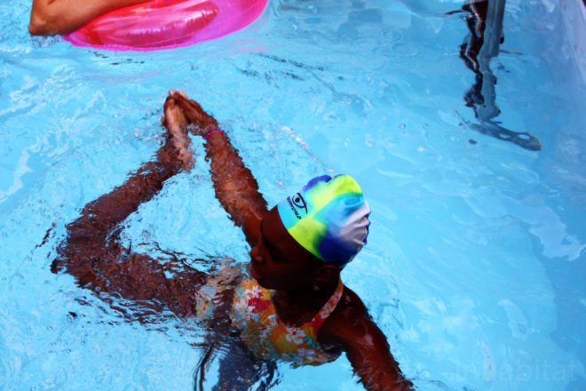 + pool, dumpster, dumpster pools, green design, new york city, Recycled Materials, sustainable design, community pools, community spaces, dumpster pool, guerrilla installations, Macro Sea, New York summer activities, New York., public pools, public spaces, adaptive reuse, Brooklyn, dumpster, dumpster pool, Macrosea, reuse, swimming pool