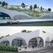 Kyoai Gakuen University, Bakoko, green roof, japan, green building, sustainable architecture