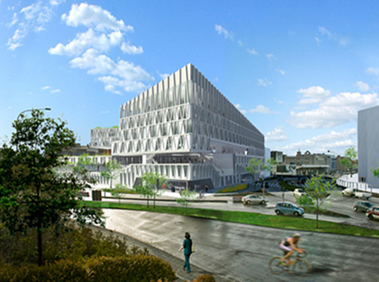 landsbanki headquarters, work ac, green roof, sustainable architecture, green building, reykjavik