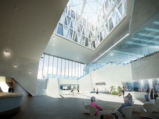 landsbanki headquarters, workac, green roof, sustainable architecture, green building, reykjavik