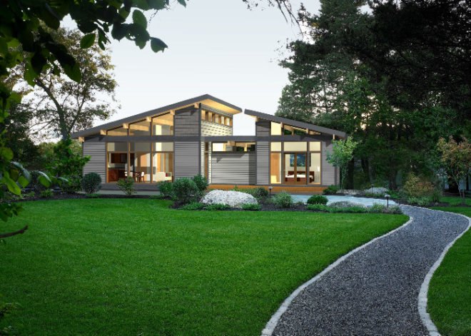 lindal cedar homes, modern a-frame, lindal modern a-frame, green building, sustainable architecture, modern green home