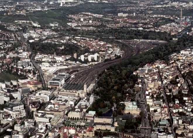 main station stuttgart, high speed rail, rail station, urban park, ingenhoven architects