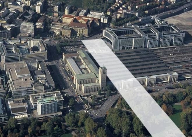 main station stuttgart, high speed rail, rail station, urban park, ingenhoven architects