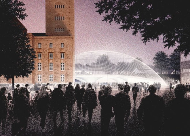 main station stuttgart, high speed rail, rail station, urban park, ingenhoven architects