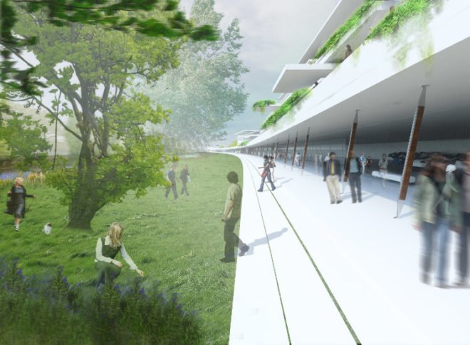 sberbank corporate university, erick van egeraat, russia, prefabricated construction, green building, sustainable architecture