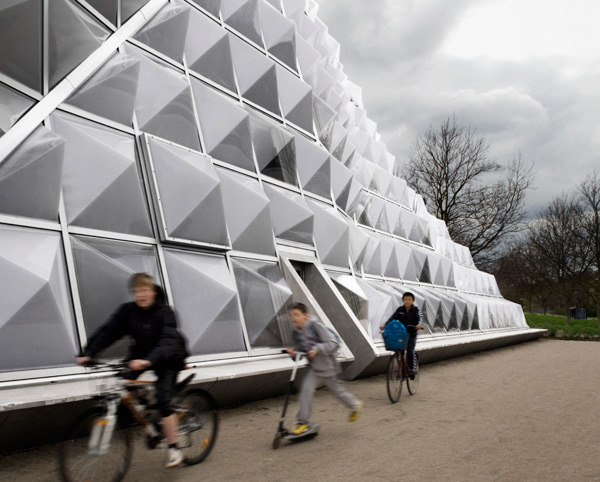 COBE, Taastrup Theatre, sustainable design, green renovation, cobe, sustainable architecture, energy efficient building, copenhagen