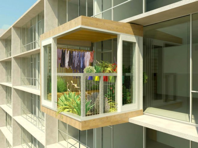 the plant room, new zealand, prefab, urban gardening, apartment addition