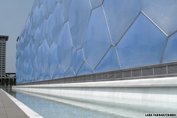 water cube, beijing, daylighting, water park, asia's largest water park, happy magic water park
