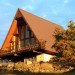 modern a-frame, lindal cedar homes, a-frame, prefab housing, kit home, green architecture, sustainable building