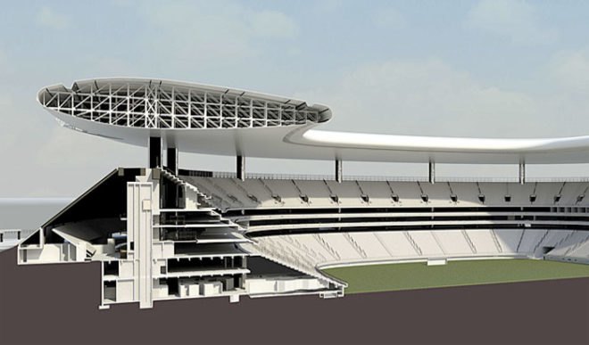 massaud, sustainable design, mexico, chivas stadium, rainwater recycling, volcanoes, biomimicry