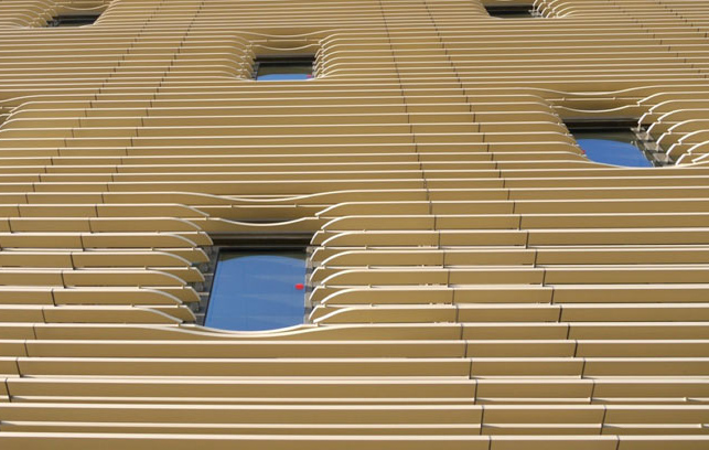 sustainable design, green design, green office, sustainable architecture, le galilée, studio bellecour, france, green building, sun screen