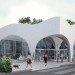 bakoko design development, green roof, japanese architecture, vertical construction, kyaoi garden university, natural light, natural ventilation system, natural cooling, wind catching caps, biomimicry