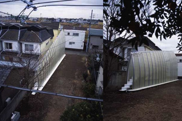 kyosho jutaku, Yasuhiro Yamashita, Small home, Japanese modern home, ultra small home, tiny home japan, tiny architecture