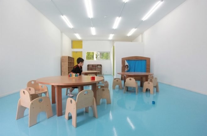 cool building, sustainable school design,,offset facade, Docet Institute, stación-ARquitectura Arquitectos, Mexico green building, Monetary green school,