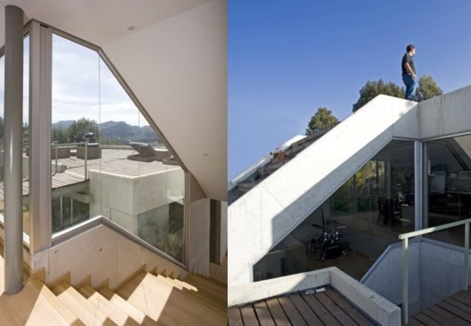 green roof Colombia, Mazzanti architects, Plan B, roof deck, Sopó Township Home, Bogotá green roof, Hillside architecture,