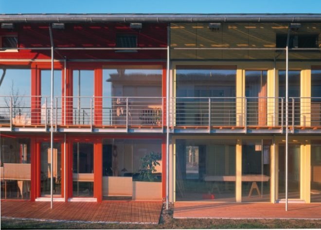Rolf Disch, Solar design,passivhaus, green nieghborhood, german green home, green housing, green development, green mixed use, solar development, solar neighborhood, wood chip boiler, rainwater catchement, rainwater recycling,