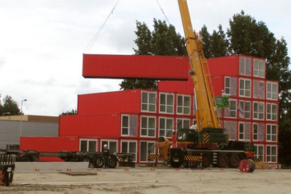 tetris architecture, green building, prefab building, portable building, sustainable building, modular building