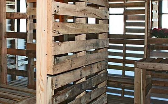 pallet building, local building materials, disaster housing, emergency housing, I beam, emergency shelter, pallet constructions,green building materials,