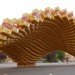 reused materials, reused architecture, green building, Detmold architecture, beer boxes, box pavilion, student built pavilion, student architecture project, University of Applied Sciences , Henri Schweynoch,