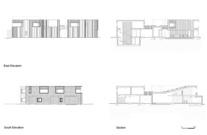 BCNO Architects, cement, concrete roof, concrete technologies, Hanil, Hanil Concrete, re-purposed concrete, reused concrete, Korea green concrete