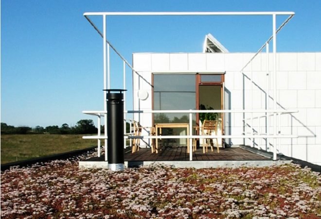 Danish Ecolabel Home, Denmark Prefab, green building prefab, modern prefab, Prefab friday, prefab green roof, Prefab Housing, prefabricated home, Sustainable Prefab Housing, Valbaek Borup Architects