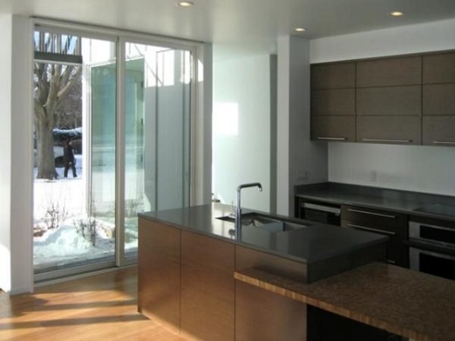 Green Modernest design, Racine Wisconsin home, OS House, Johnsen Schmaling Architects, LEED Platinum house, Green home,