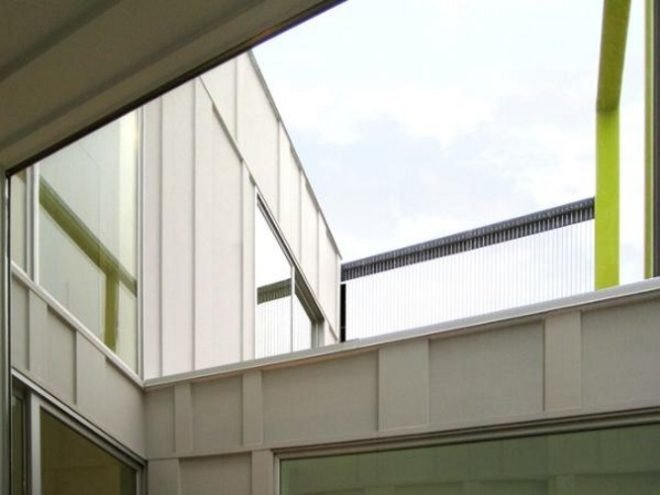 Green Modernest design, Racine Wisconsin home, OS House, Johnsen Schmaling Architects, LEED Platinum house, Green home,