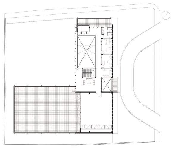 cool building, sustainable school design,,offset facade, Docet Institute, stación-ARquitectura Arquitectos, Mexico green building, Monetary green school,