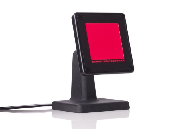 oled, lighting, display, PHOLED, organic, efficent, eco, green, technology, emory krall, universal display