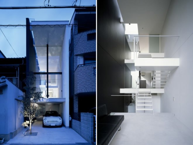 Japanese small architecture Fujiwara Muro, Japan green building,Osaka Home, Japanese tiny home,