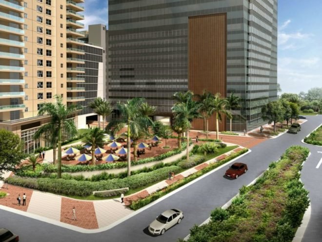 eco office, 1450 brickell, miami, leed gold, green building, sustainable architecture, hurricane resistant