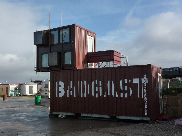 badgast, refunc, the netherlands, art studio, shipping containers, green building, sustainable architecture