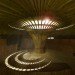 bamboo pavilion, communal shelter, rainwater colleciton, green design, sustainable architecture