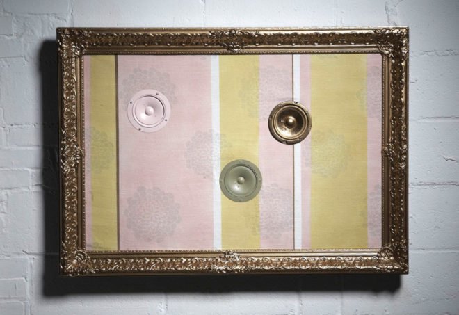 Mikal Hameed, Rebecca Paul, rebaroque, speaker frames, speaker art, speakers, frames, freakers, sustainable design, green design, eco speakers, green speakers, eco homegoods, green home goods, upcycled furniture,
