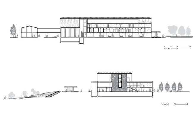 biosphere sustainability centre, canada, paul raff studio, renewable energy, green roof, green design, sustainable architecture