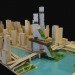 chicago gateway, vertical farm, mixed-use towers, eco towers, green design, sustainable architecture