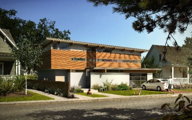 dwell homes collection, turkel design, lindal cedar homes, modern eco home, green home, green design, sustainable architecture